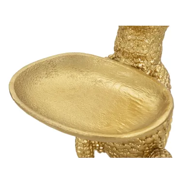 KROKODYL GOLD 23X15X26,5 cm